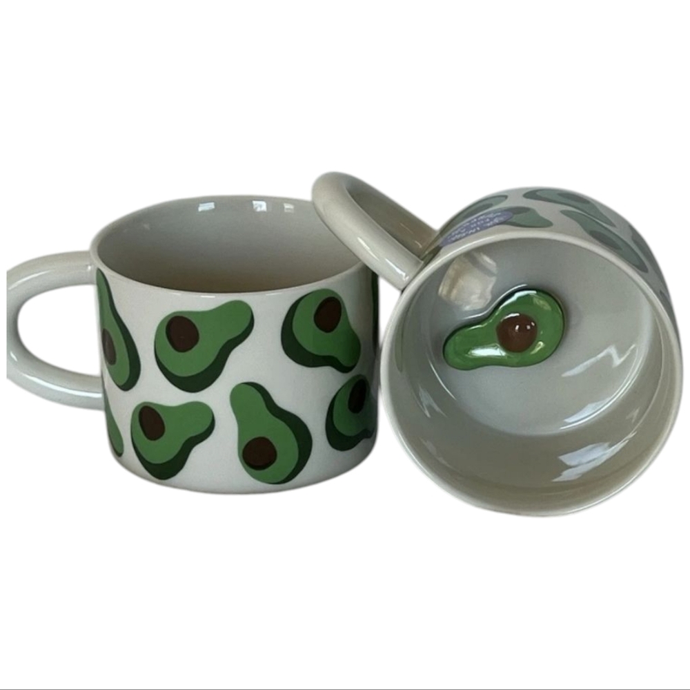 Avocado Mug Room Essentials Stoneware 4" Wide x 3.17" Height